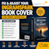 fix and adjust your ingramspark book cover