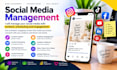 manage your social media with content, scheduling post and engagements