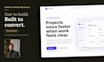design a webflow landing page fast