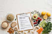 write nutrition and diet plan content