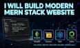 build a full stack mern website with react node js and mongodb