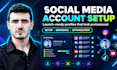 setup, create, and optimize your business social media accounts with custom bio
