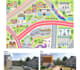 design isometric town map, flat design cityscape, urban roadmap,education poster