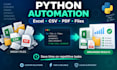 automate excel CSV PDF and file tasks with python