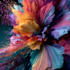 create abstract geometric digital art