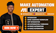 makecom automation make automation made com make com expert integromat