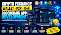 build a crypto exchange website, wallet, p2p exchange or defi app