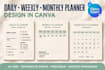 design a colourful and attractive weekly planner printable