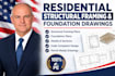 create residential structural framing and foundation drawings