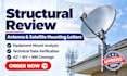 provide antenna mount structural letter and satellite dish review
