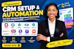 set up maple eway efficy gleanview vtenext espocrm suitecrm spiro tubular woowup
