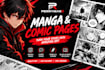 draw manga and comic pages for your story