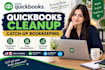 quickbooks cleanup and catch up bookkeeping
