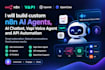 build custom n8n ai agents, ai chatbot, vapi voice agent and API automation