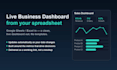 build a live business dashboard from your spreadsheet data