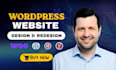 design a responsive wordpress business website for corporate services