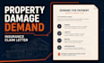 draft a powerful property damage insurance demand letter