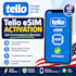 activate your tello esim and help with setup