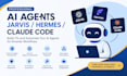 set up jarvis ai hermes claude code crm mcp automation openclaw obsidian memory
