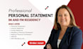 edit internal medicine and family medicine residency personal statement