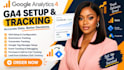 fix google analytics 4, setup ga4 ecommerce tracking, conversion tracking, ga4
