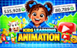 create 2d kids learning videos