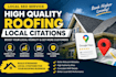 build niche relevant roofing citations for local SEO