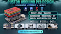 create custom arduino pcb design for automation and iot