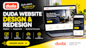 design, redesign modify websites using duda website builder
