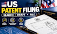 search, draft and file your US patent application