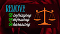 remove infringing, defaming, harassing, negative, copyright, leaked, dmca post