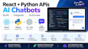 build react apps with python API and ai chatbots