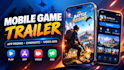 create dynamic mobile game trailer app trailer promo video cinematic trailer ads
