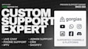 provide gorgias chat support and customer service