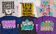 design custom graphic t shirt for merch by amazon, printful and pod