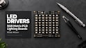 design led driver and rgb matrix display pcb
