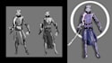 create concept art of a character