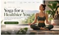 design squarespace yoga pilates website wellness spiritual healing website