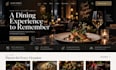 design restaurant website cafe food website menu website