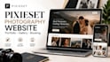 design a professional pixieset photography website and client gallery