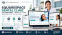 squarespace dental clinic optometrist medical clinic website design create app
