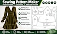 create sewing pattern, clothing pattern, sewing pattern making and grading