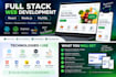 build a responsive full stack website using react node js and mysql