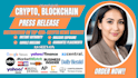 crypto press release, crypto press release distribution, crypto promotion PR