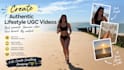 create authentic lifestyle ugc videos