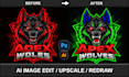 fix, upscale and redraw your ai generated images