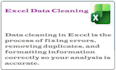 data cleaning in excel