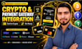 integrate payment gateways, crypto payments and onramp card to crypto payment