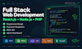 build a full stack web app using react, nodejs and PHP