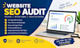 do professional website SEO audit and recommendations